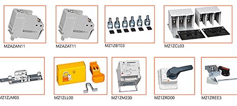 🔶 MCCB MZ SERIES ACCESSORIES